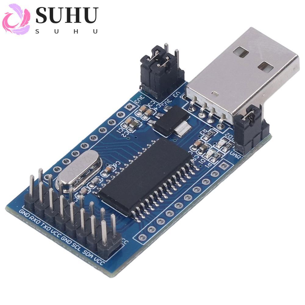 SUHU โมดูลแปลง USB,มัลติฟังก์ชั่น USB ถึง UART/IIC/SPI/TTL/ISP/EPP/MEM ...