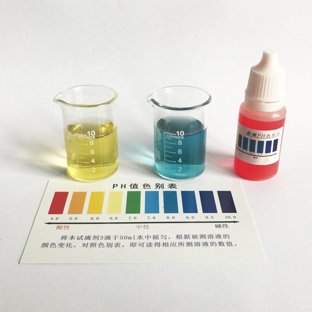 Phenol Red PH Test Reagent 10ml Accurate Measurement Balance Water ...