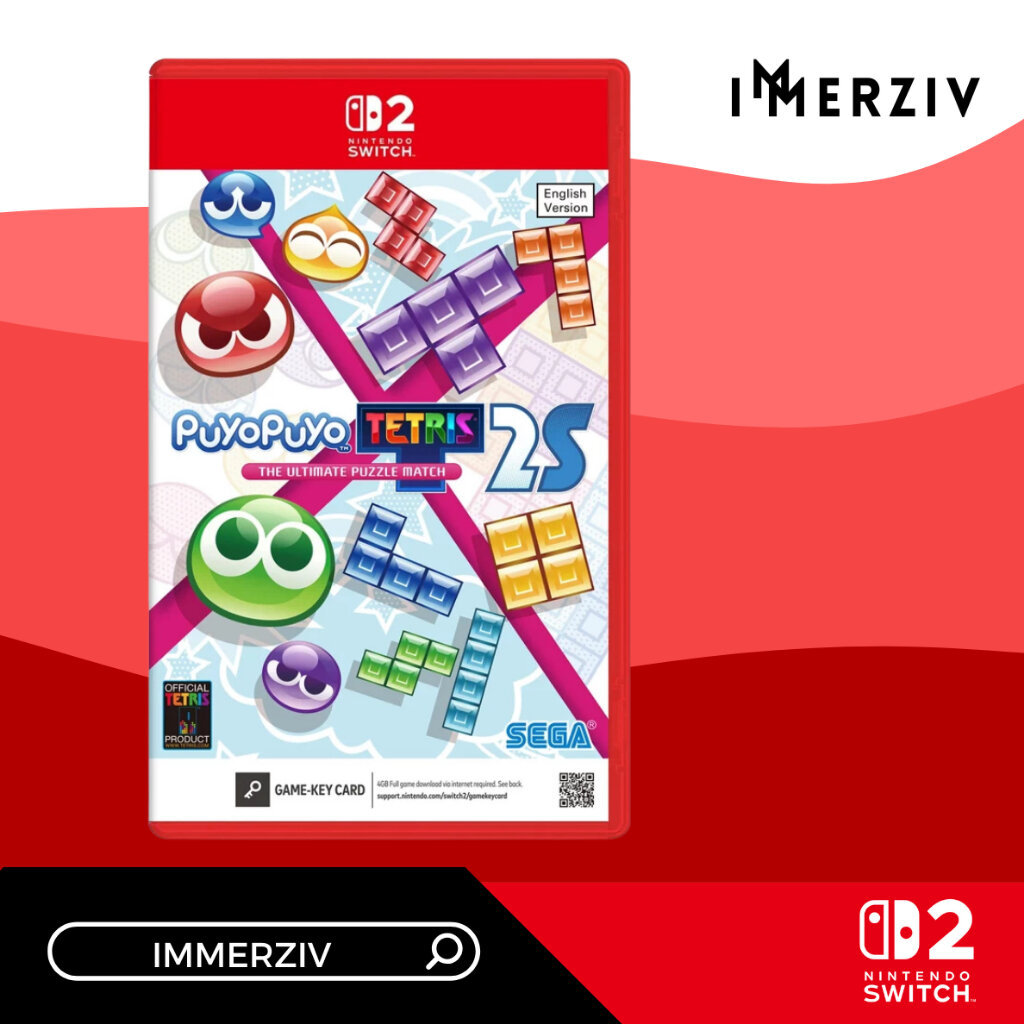 (พร้อมส่ง) SWITCH-2 PUYO PUYO TETRIS 2S (GAME KEYCARD) (R1/US) (GAME ...