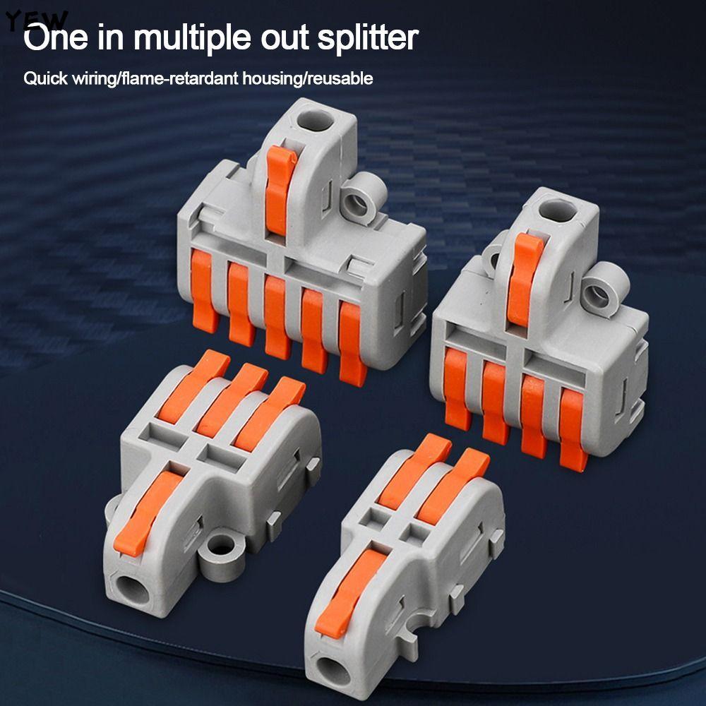 YEW Quick Terminal Block, Universal Mini Wire Connector, Docking ...
