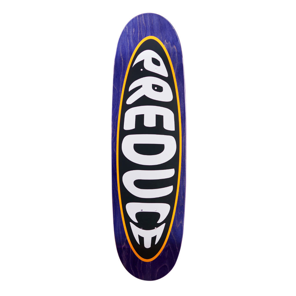 Preduce Warp Logo Egg Skateboard Deck Blue 8.75 | Shopee Thailand