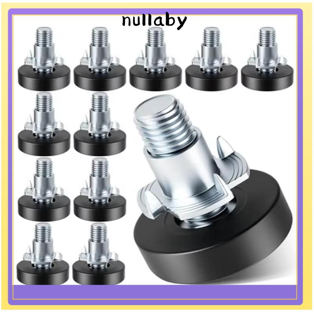 NULLABY 8PCS 1/4In Thread Levelers, เครื่องมือฮาร์ดแวร์ปรับเฟอร์นิเจอร์ ...