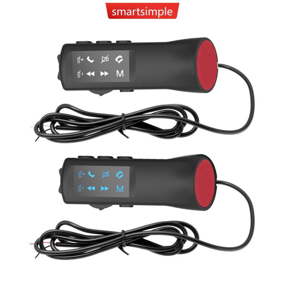 SMARTSIMPLE Universal รถไร้สายพวงมาลัยรีโมทคอนโทรลควบคุมพวงมาลัยปุ่ม ...