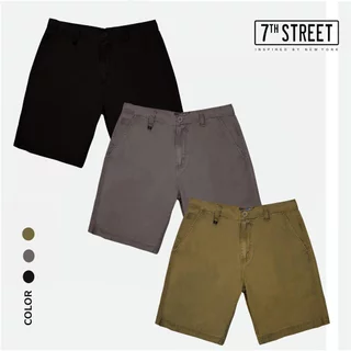 กางเกงขาสั้น 7ᵗʰ Street เนื้อสัมผัสแบบ Peach Skin ทรงสวย สวมใส่สบาย ตัดเย็บจากผ้า Cotton 100% รุ่น C-RIP Clothing Man