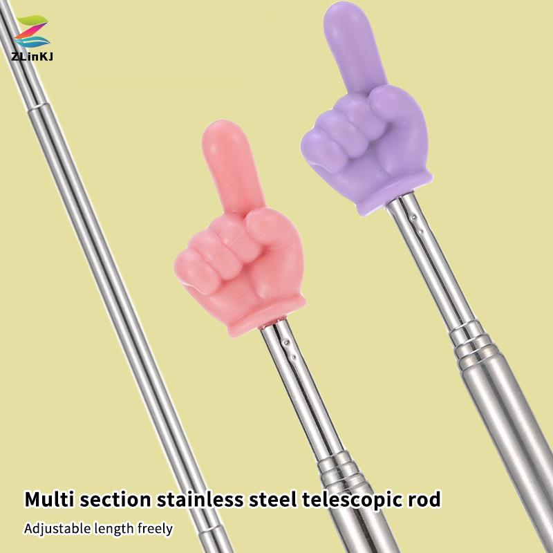 ZLinKJ เหล็กการสอน Pointer Telescopic Rod Finger Design สอน Sti Finger ...