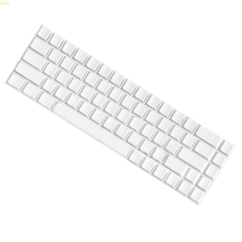 Infi 68 Key White Keycap Set ความสูงดั้งเดิมเหมาะสําหรับ Home หรือ ...