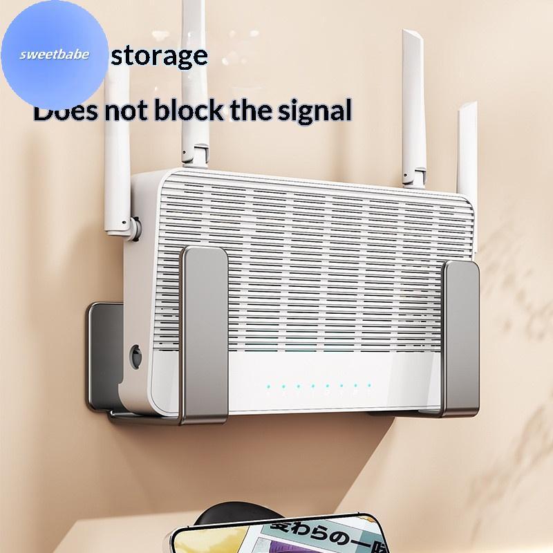 SEBABE Wall Mount Router Power Strip Holder เหล็กคาร์บอนมัลติฟังก์ชั่น ...