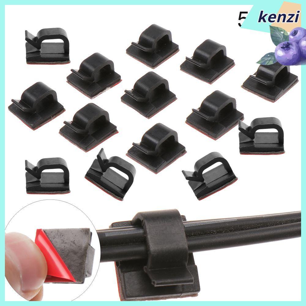 KENZI 50 ชิ้นผู้ให้บริการผู้ถือ Fastener Organizer Firm Self-กาว Sticky ...