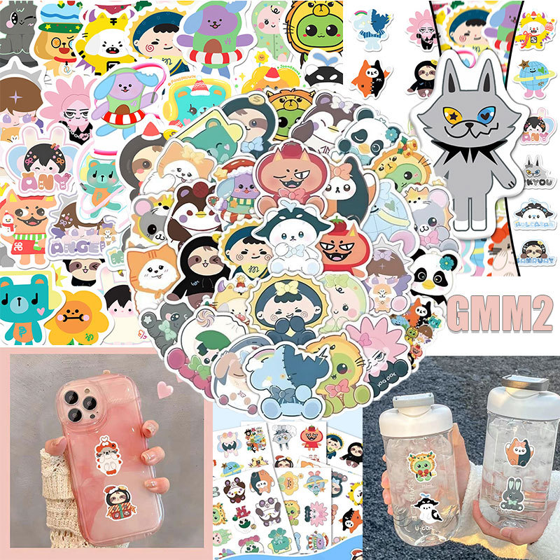 GMMTV Sticker Polesan Domiia Permpoon Jadee สติ๊กเกอร์สําหรับกระเป๋า ...
