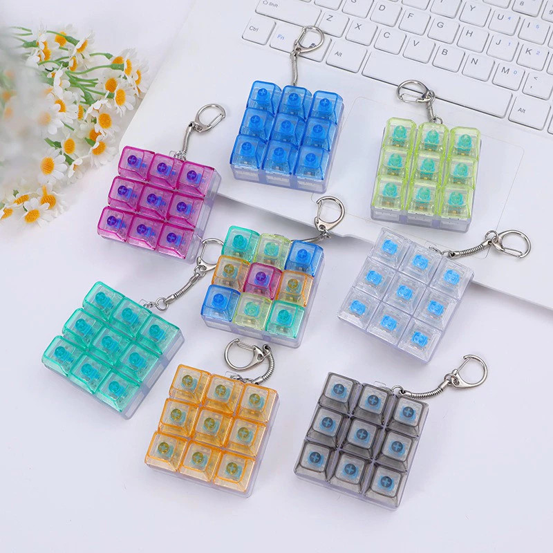 BON Mechanical Key board โต๊ะของเล่นพวงกุญแจ คีย์บอร์ดนิ้วมือคีย์บอร์ด ...