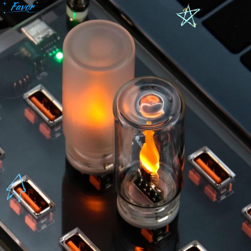 FAVOR ไฟ LED USB 5V ABS สำหรับแสงบรรยากาศในรถและไฟกลางคืน | Shopee Thailand