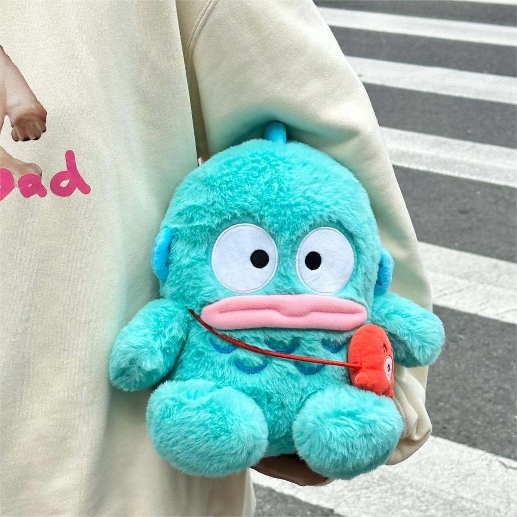 Sanrio Ugly Fish Hangyodon Series ตุ๊กตาบูติกน่ารักตุ๊กตาหมอนวันเกิด ...