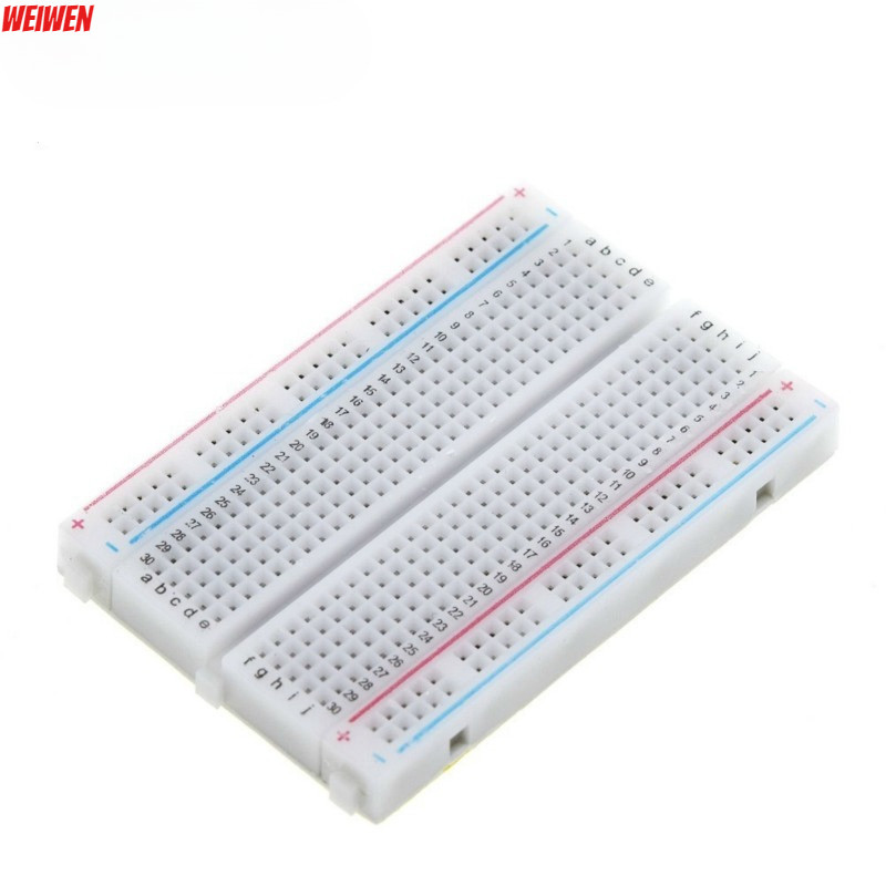 1 ชิ้นใหม่ 400 จุดผูกประสาน PCB Breadboard Mini Universal Test ...