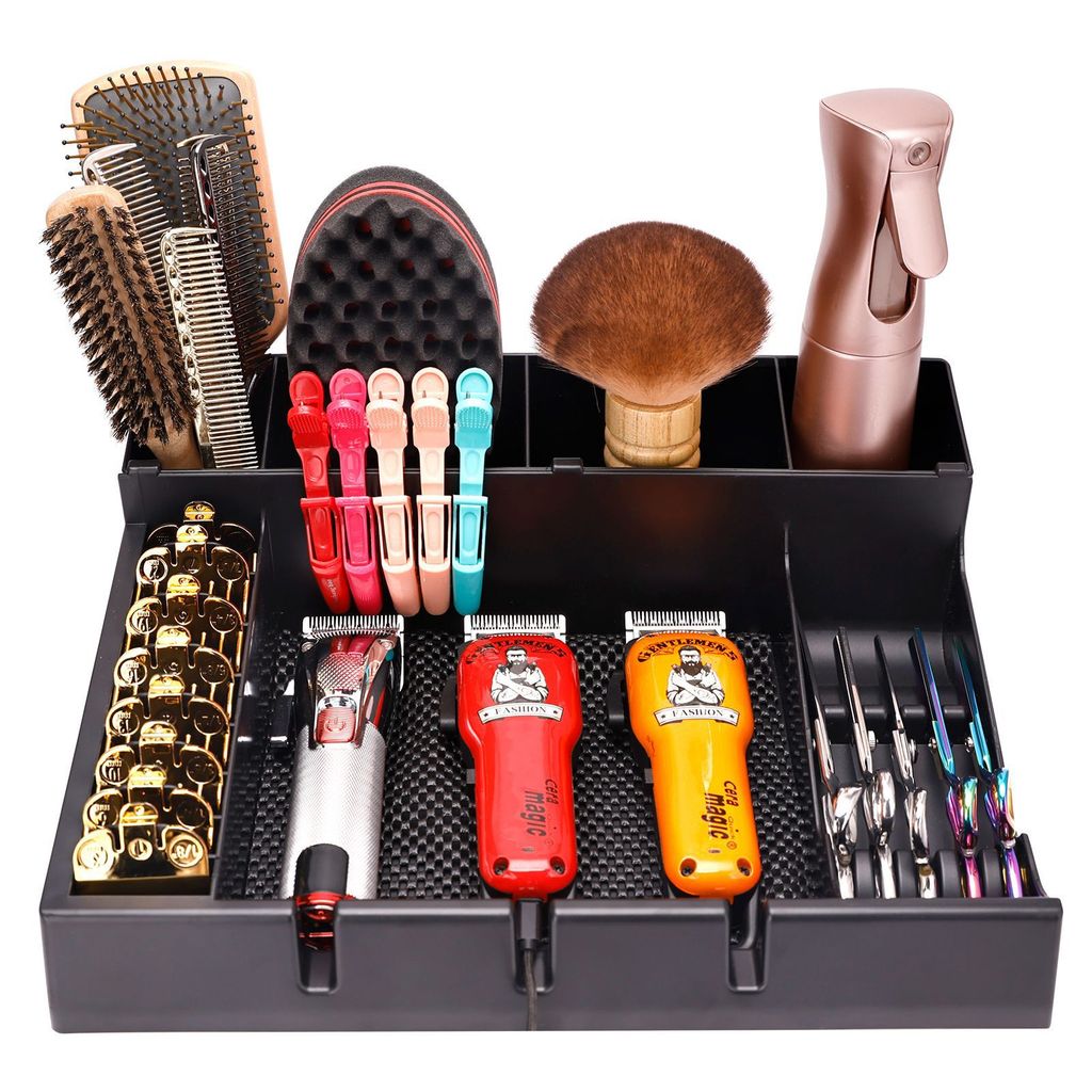 Salon Hairdressing กรรไกรไฟฟ ้ า Clipper Display Rack เครื ่ องโกนหนวด ...