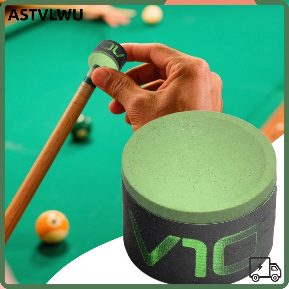 ASTVLWU V10 Taom บิลเลียดชอล์ก, สีฟ้า/สีเขียว Professional Snooker Pool