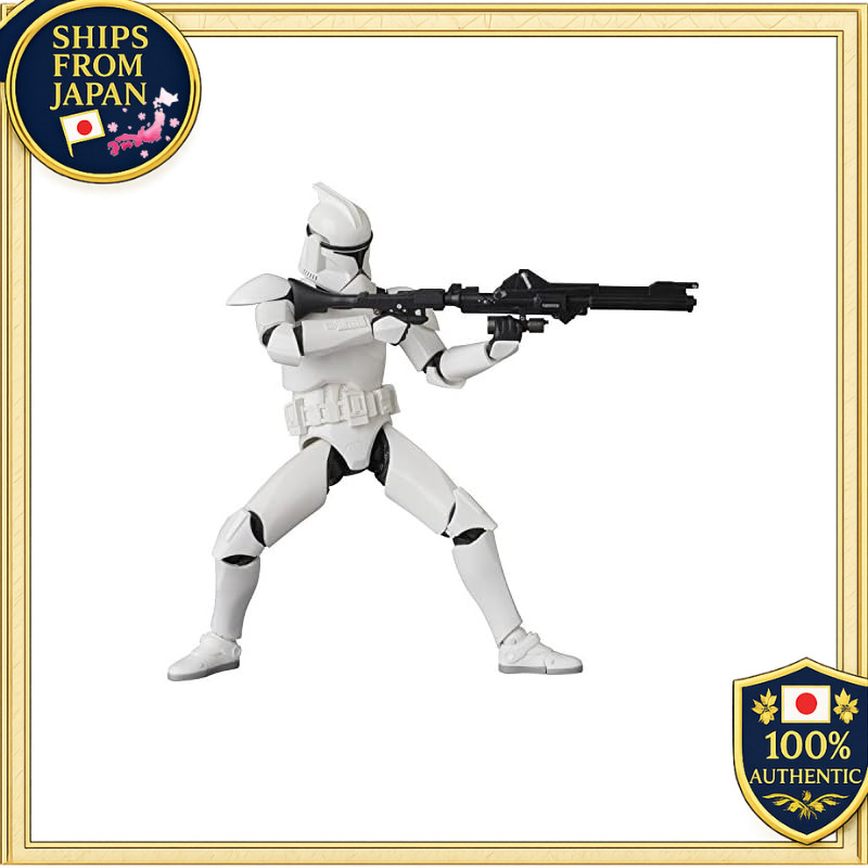 MAFEX Clone Trooper Star Wars Episode II Non-Scale Action Figure