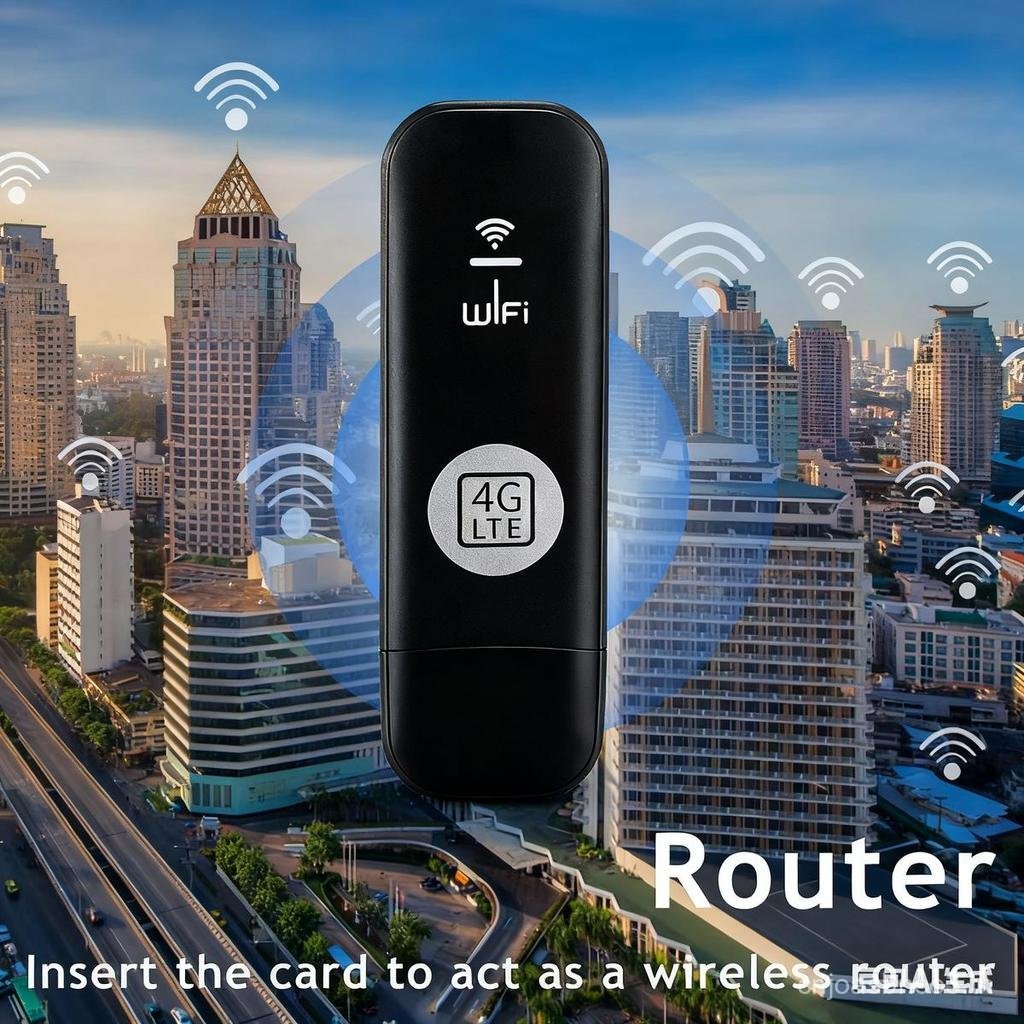 Joytutus 4G LTE WiFi RouterSIM Card ที่ต้องการ โมเด็ม USB 150Mbps ปลด ...