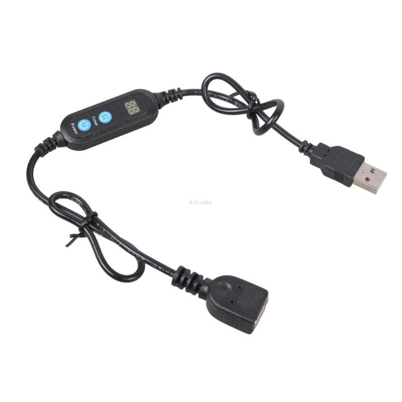 BA อัจฉริยะ USB Timer Control สาย 5V Auto Restart Switching สําหรับพัด ...