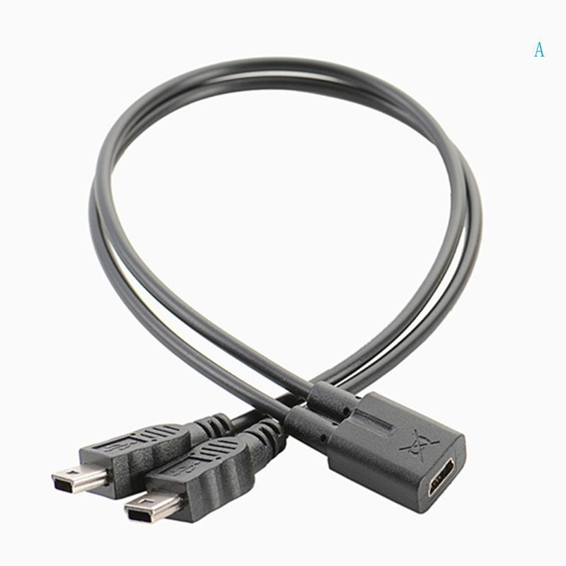 ถือ USB 2 0 Mini 5-Pin Y Splitter สายฉีด Moulding USB Mini 5-Pin ...