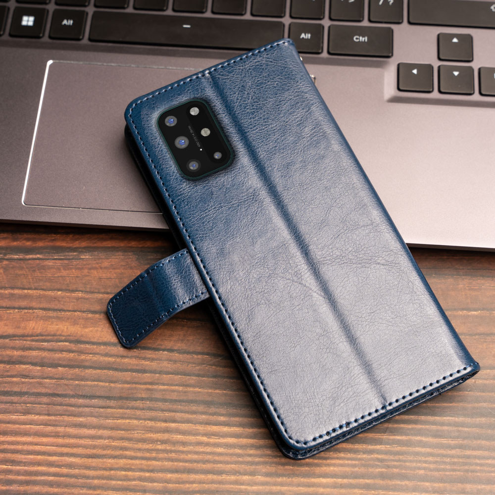 กระเป๋าสตางค์หนังสําหรับ OnePlus 8T 8T + 5G KB2001 KB2000 KB2003 KB2005