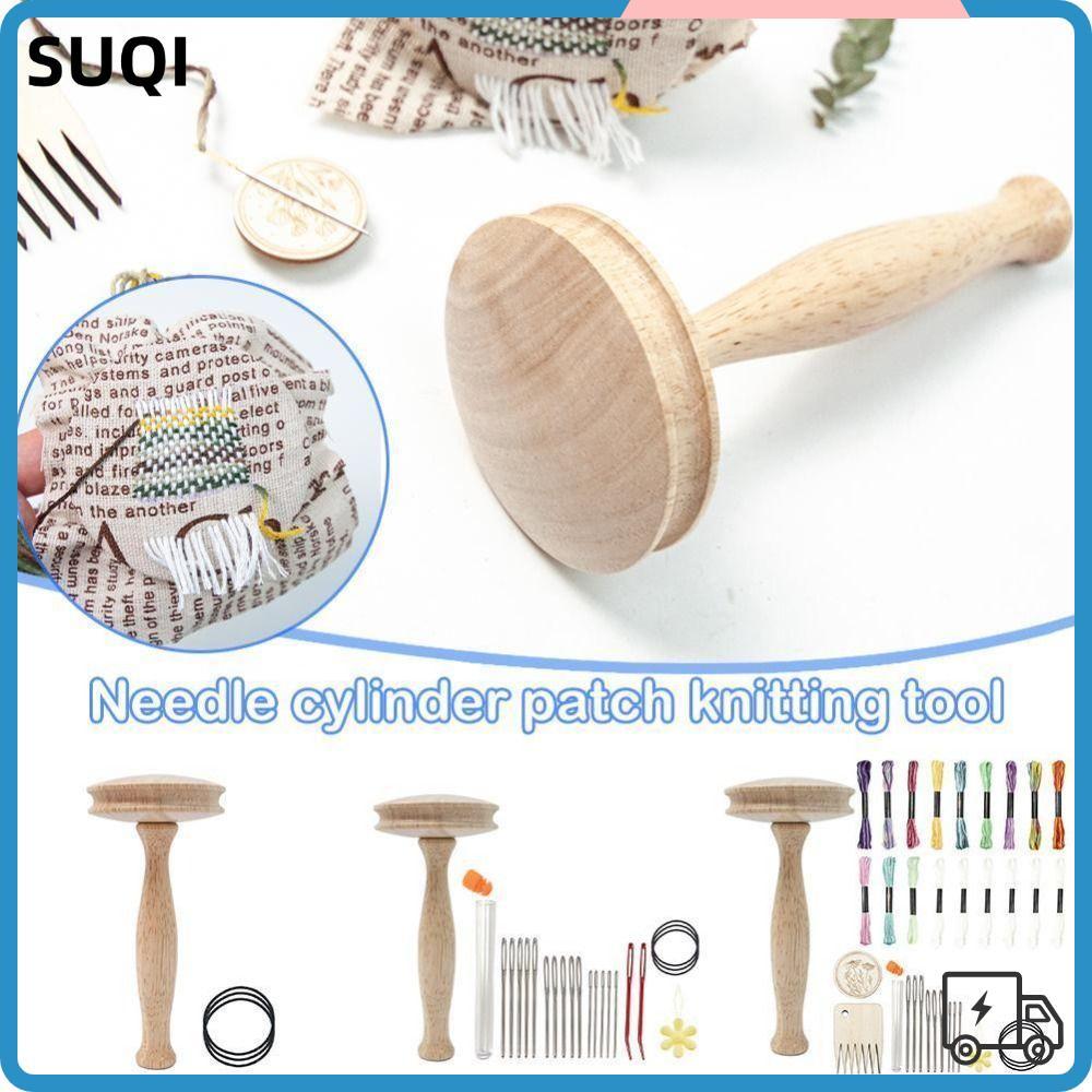 SUQI ถุงเท้าด้ายเห็ด Patchwork เครื่องมือ Pins ผู้ถือเข็ม Darning ...