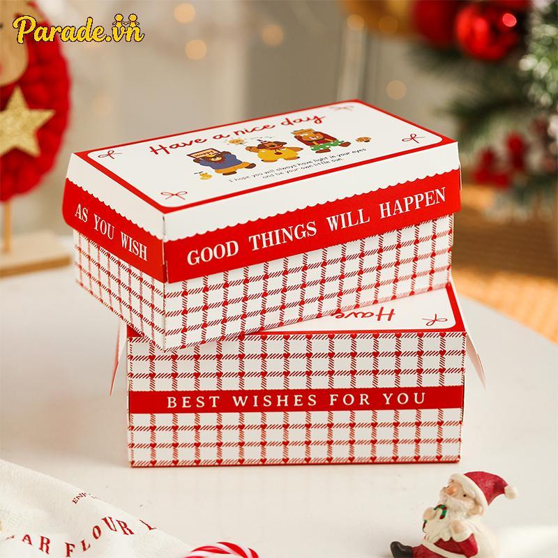 Parade Christmas Boxes Candy Biscuit Chocolate Baking Boxs ของที่ระลึก ...