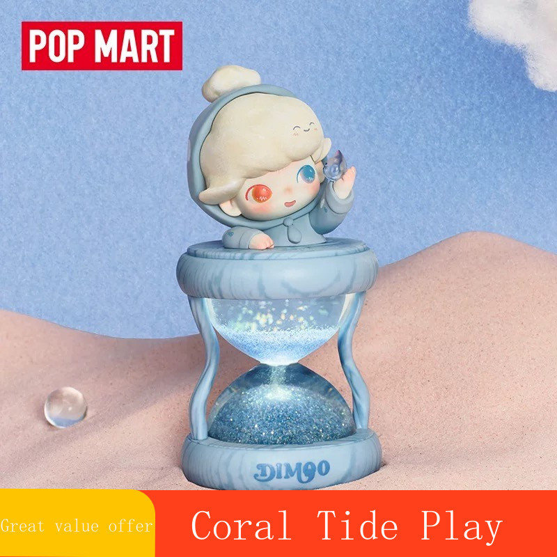 P POPMART POPMART DIMOO Limited Time Series Luminous Hourglass Crystal ...