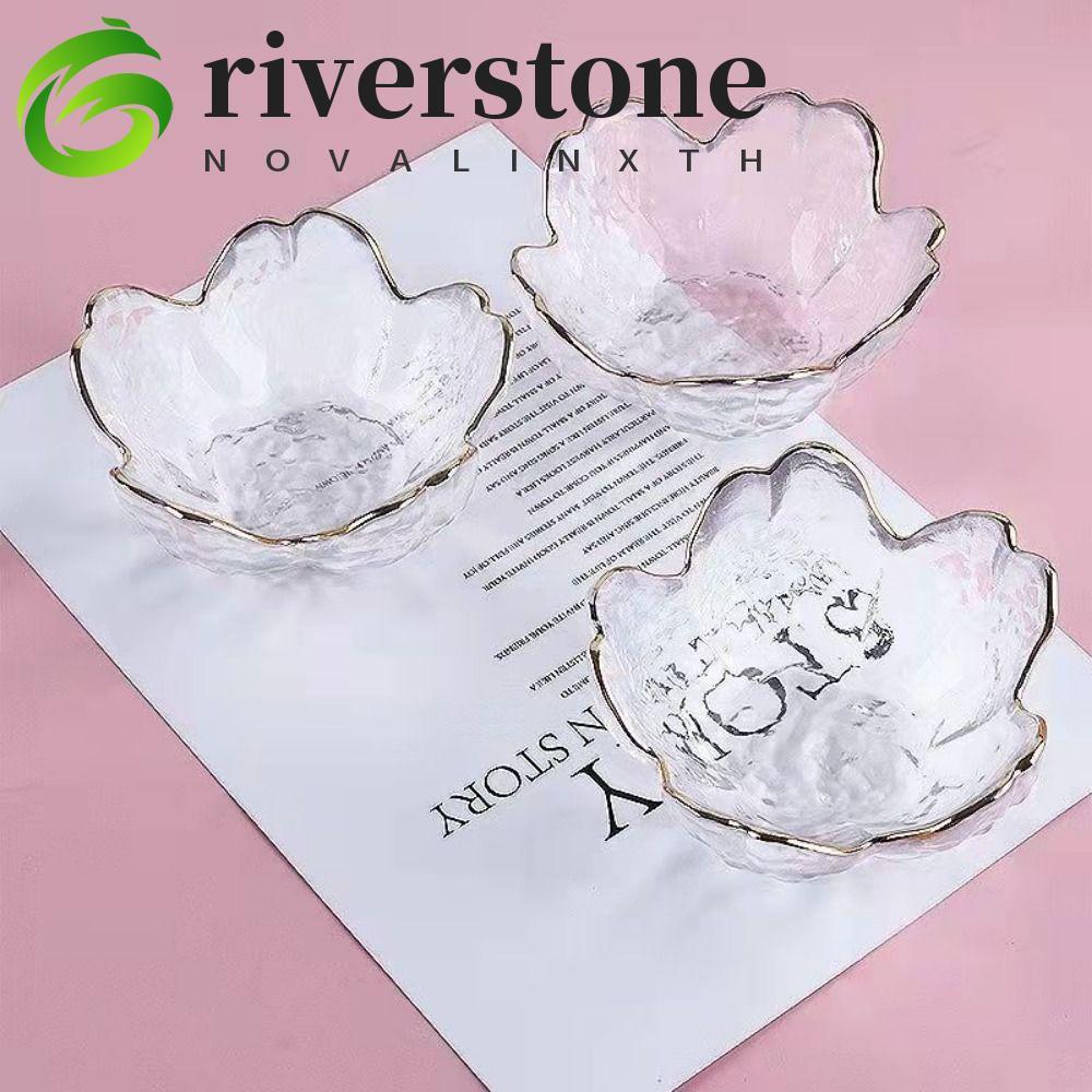 RIVERSTONE ขวดซอส, Gold Inlay แผ่นซากุระแก้วสไตล์นอร์ดิก, เชิงเทียน ...
