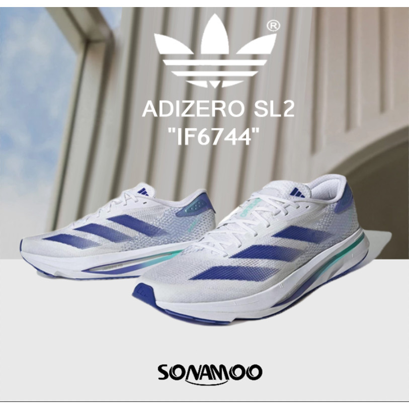 *พร้อมส่ง* 100% authentic ADIDAS ADIZERO SL2 IF6744 รองเท้าผ้าใบ ...
