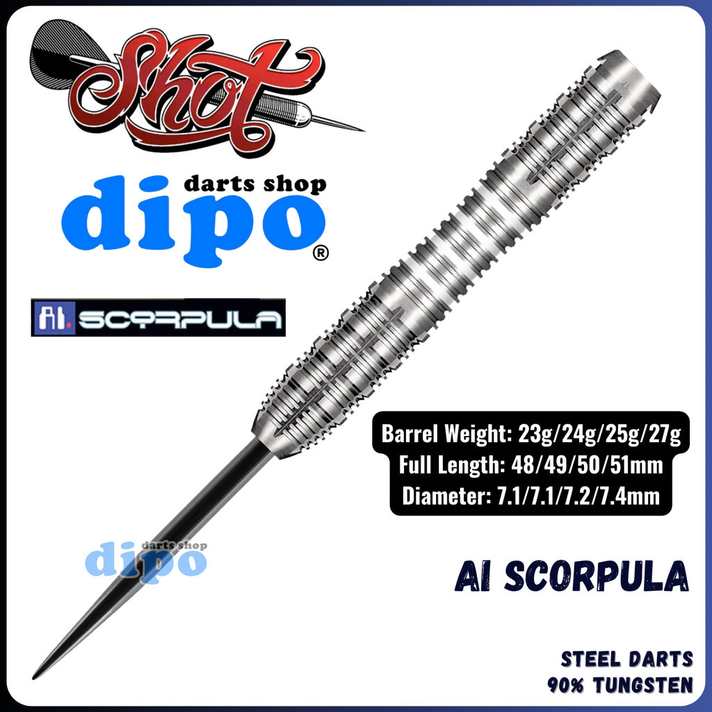 SHOT AI SCORPULA (ทังสเตน 90%) - ลูกดอกเหล็ก SHOT | Shopee Thailand