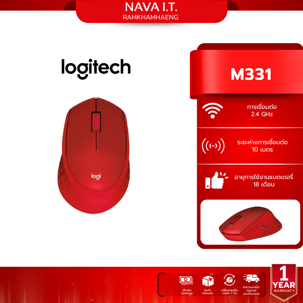 ช้อป logitech m331 ง่าย ๆ บน Shopee | พ.ค. 2026