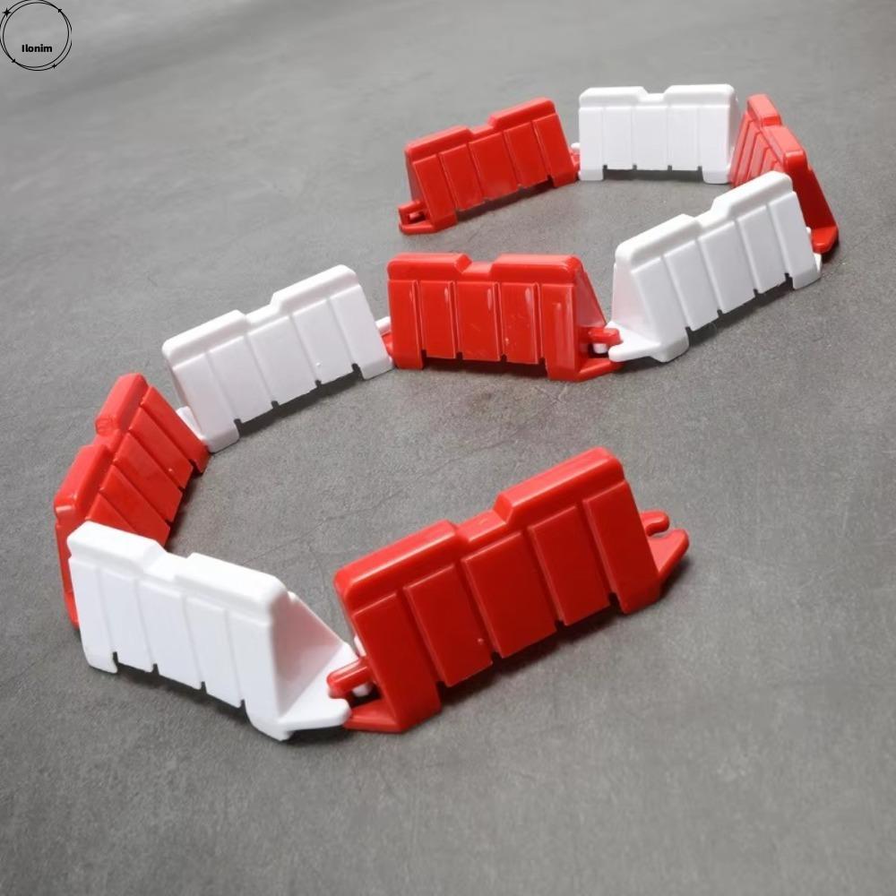 ILONIM 50pcs Highway Splicing Road Block, พลาสติก RC Track Drift Road ...