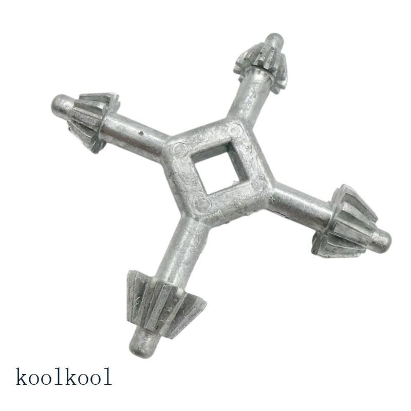 Kool Multi-Functional Four Head Key Tool แบบพกพา 4 Way Crosses ประแจ ...