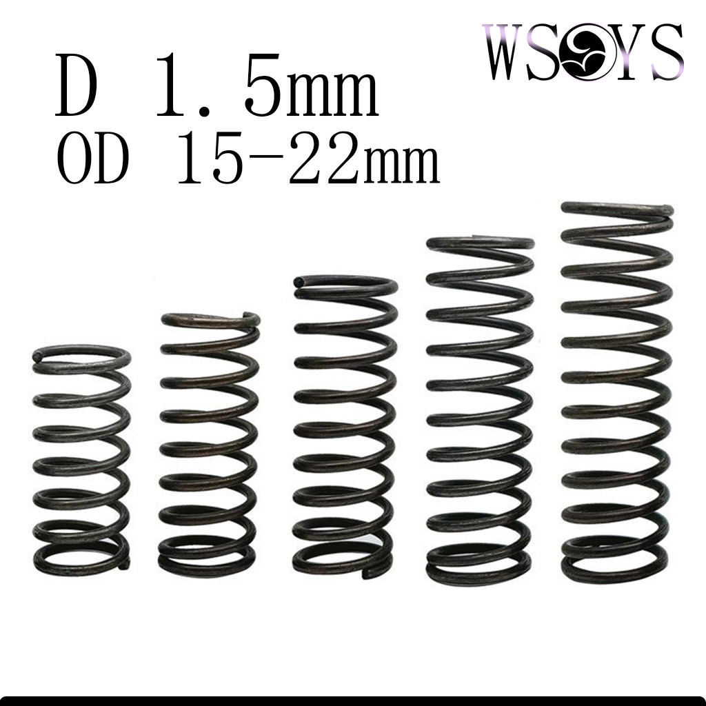 เหล็กกล้าสปริง สปริงกด-สปริงดัน เหล็กสปริง ขนาด compression spring d1 ...
