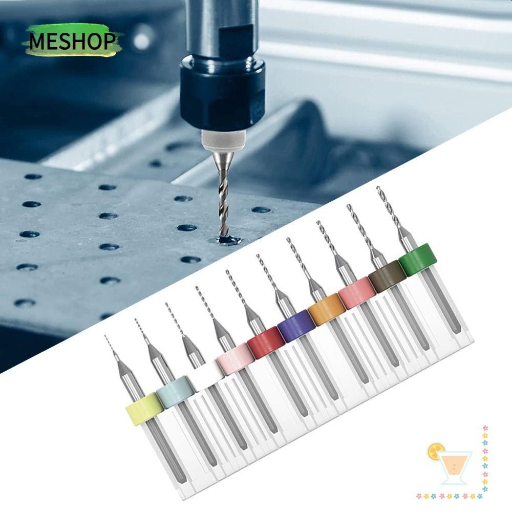 MESHOPTH ดอกสว่าน PCB Punch Tool PCB Twist เจาะไม้ CNC เจาะคาร์ไบด์ ...