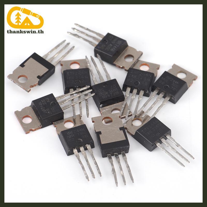 Thankswin ใหม่ 10 ชิ้น 55V 49A IRFZ44N IRFZ44 Power ทรานซิสเตอร์ MOSFET ...