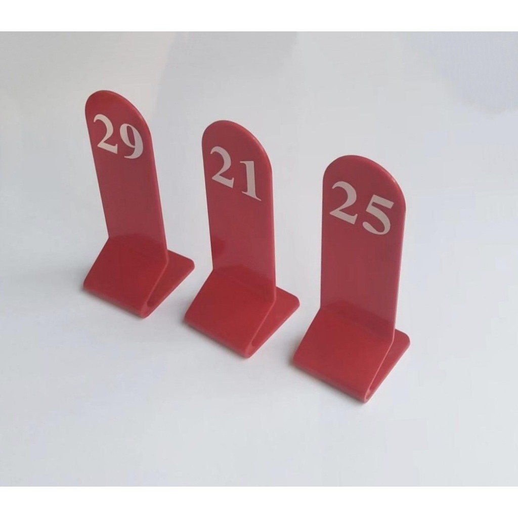 Calling Number Plate Double-Sided Table Number Plate Table Card Table ...