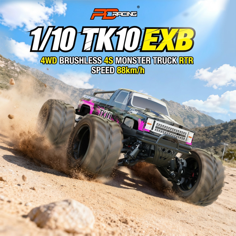 PD RACING 1/10 รีโมทคอนโทรลไฟฟ้ารุ่นรถ TK10 EXB V3 4S Brushless 4WD RC ...