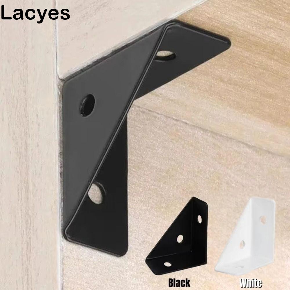LAYES ขายึดมุมมุม 8 ชิ้น, ข้นรองรับ 90° มุมสามเหลี่ยมขวามุมขวา, ขายึด ...