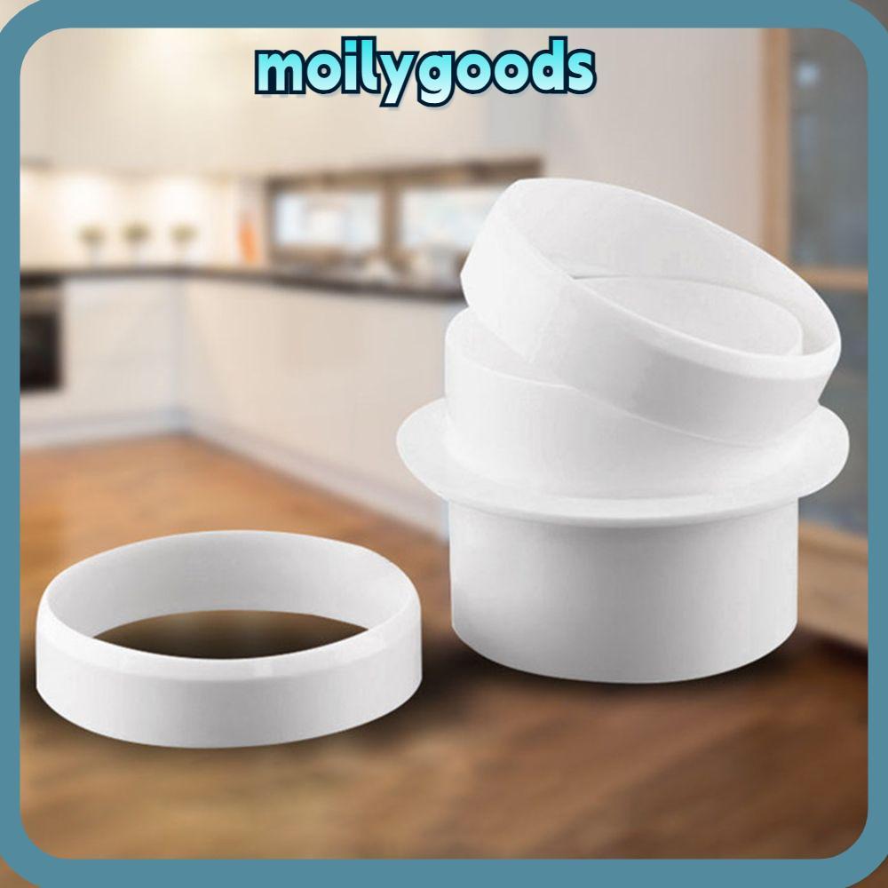 MOILYHD ท่อตรวจสอบวาล์ว PVC 80-150mm Backdraft Damper เช็ควาล์ว Flue ...