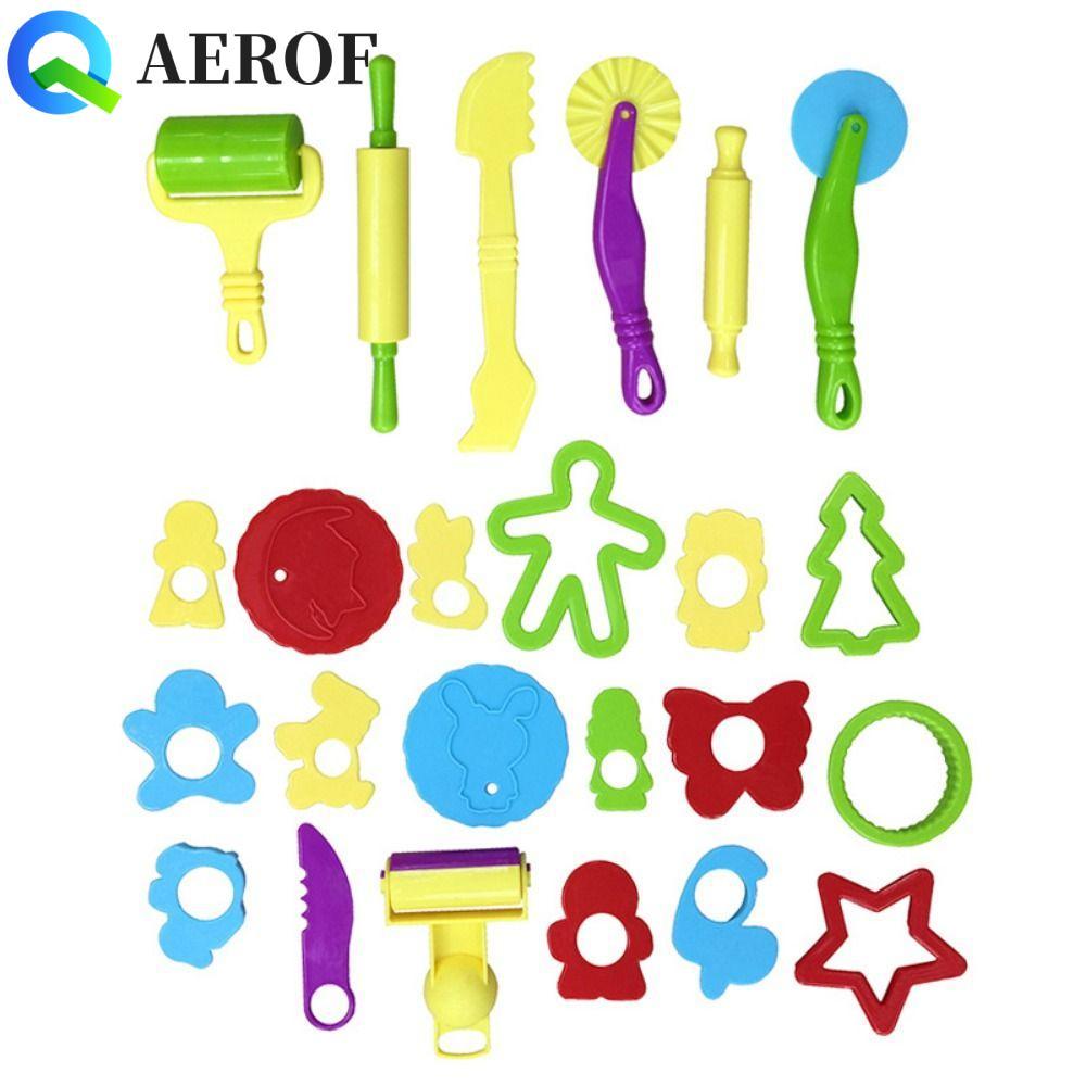 AEROF Playdough Model Tool, Tool Kit 3D 3D Plasticine Tools, Slime Toy ...