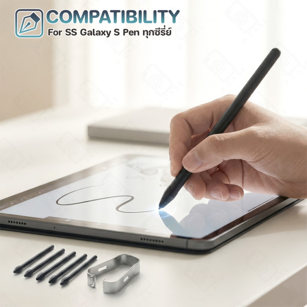 Pcase - หัวปากกา S Pen สำหรับ Samsung Galaxy Tab / Note ทุกรุ่น S11 S10 ...