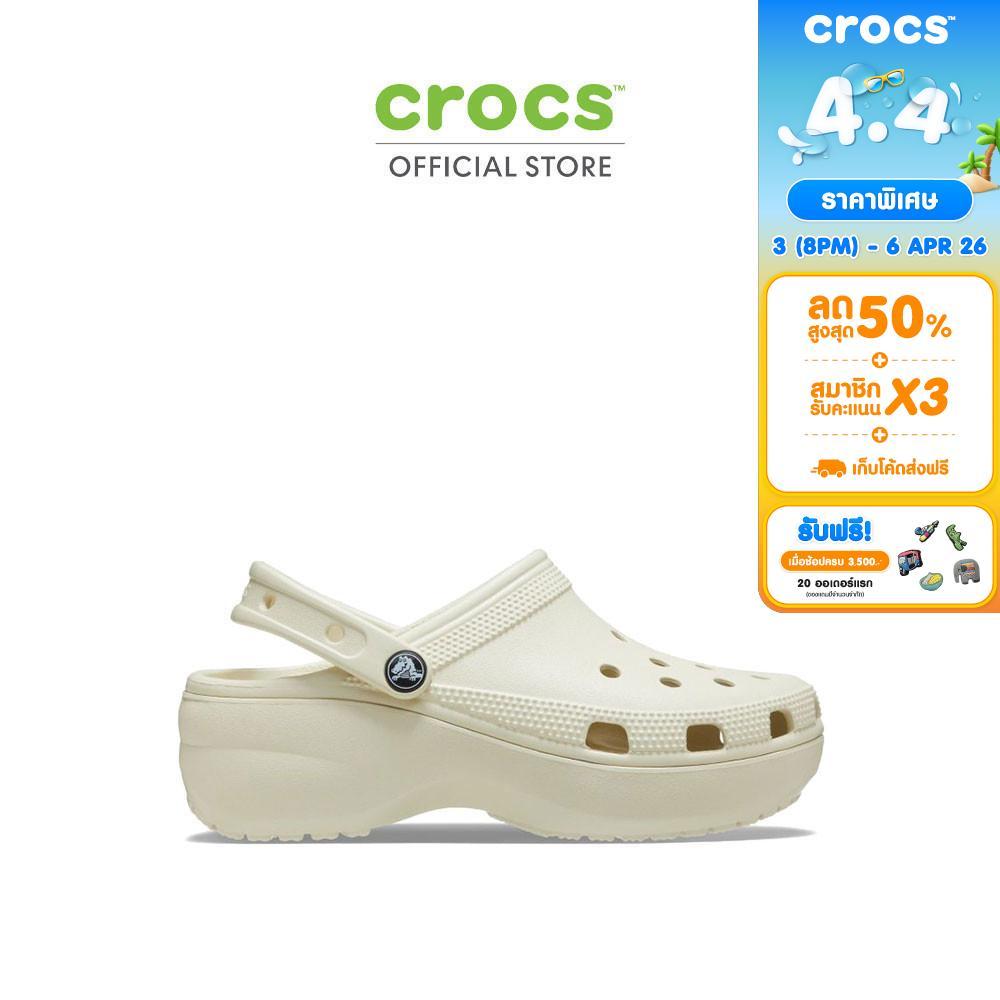 CROCS รองเท้าลำลองผู้หญิง CLASSIC PLATFORM CLOG รุ่น 2067502Y2