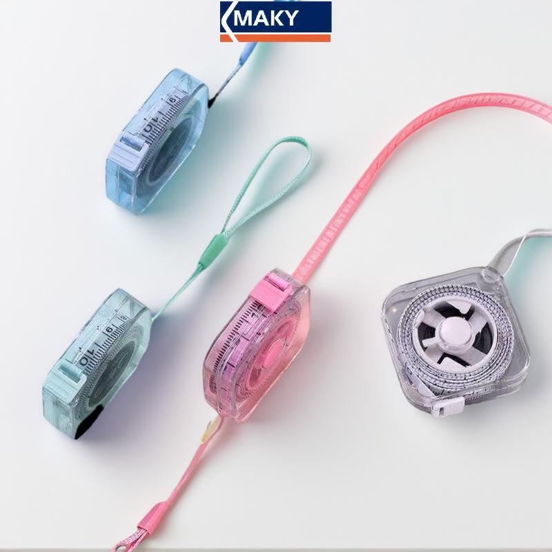 MAKY 2 เมตร Mini เมตริกและ Imperial เทปวัดที่ทนทานมัลติฟังก์ชั่นและความ ...