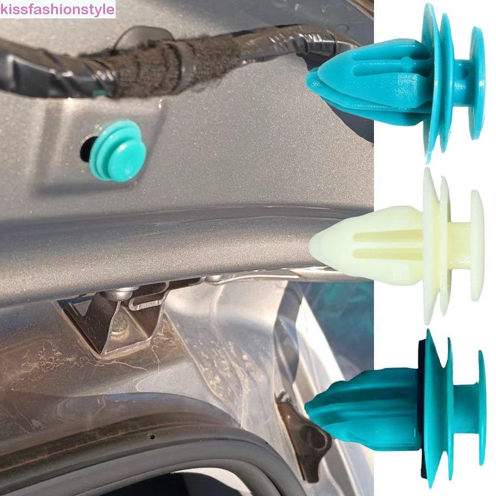 KISSFASHIONSTYLE 100pcs คลิปยึดไนลอน, Rivet Kit Universal Retainer ...