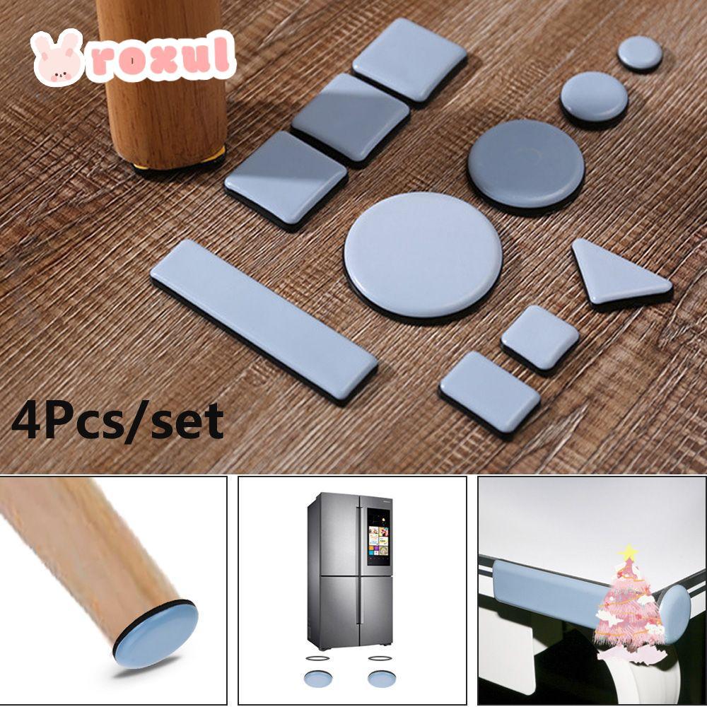 ROXUL 4 ชิ้นเฟอร์นิเจอร์ขา Slider Pads Anti-brasion หนา Easy Move กันชน ...