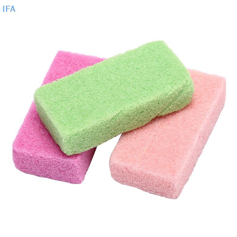 IFA Pumice Sponge Stone Exfoliate Foot Care ลบ Hard Dead Skin Feet Rasp ...
