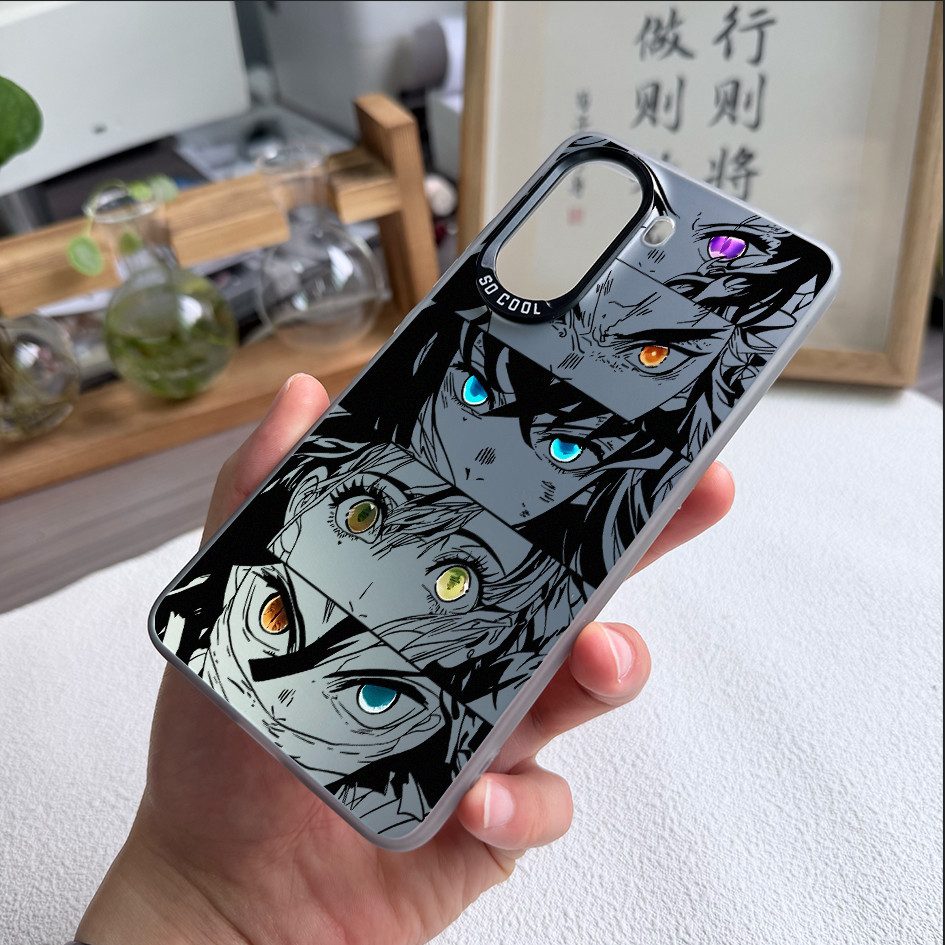 Demon Slayer Micro Matte เคสโทรศัพท์สําหรับ POCO X7 Pro X6 X5 F8 Ultra ...