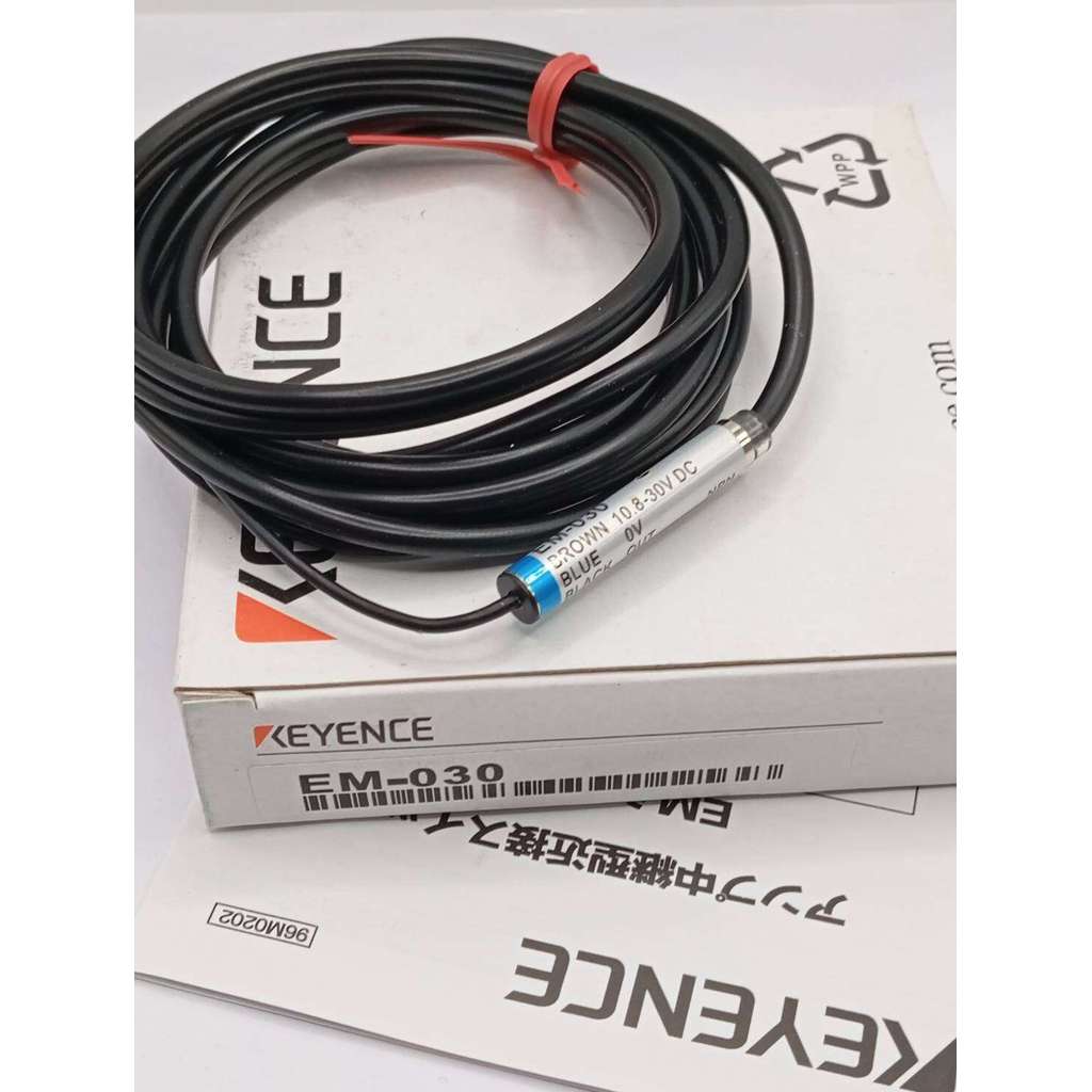 แท้ทนทาน Proximity Sensor ยี่ห้อ keyence รุ่น EM-030 EM030 ของใหม่ ออก ...