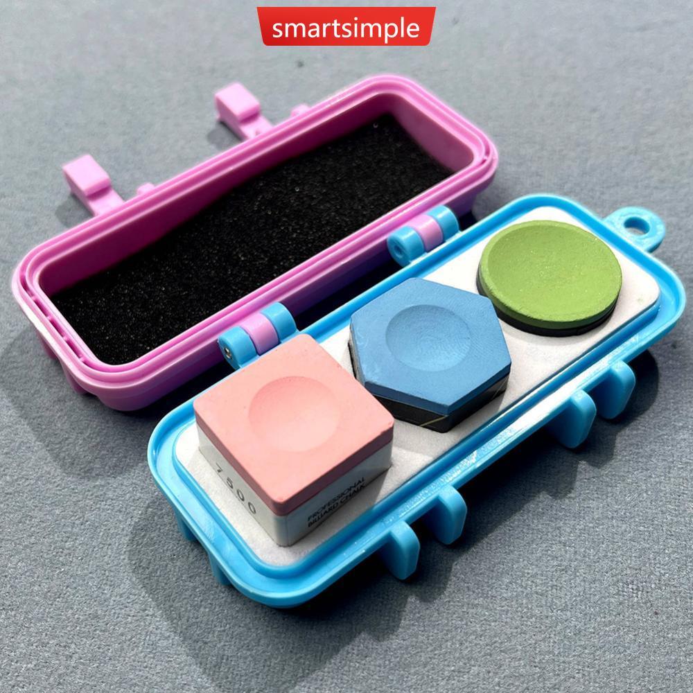 SMARTSIMPLE กล่องเก็บชอล์กบิลเลียดพร้อม Lanyard ต้านคราบและต้านแรงกระทบ ...
